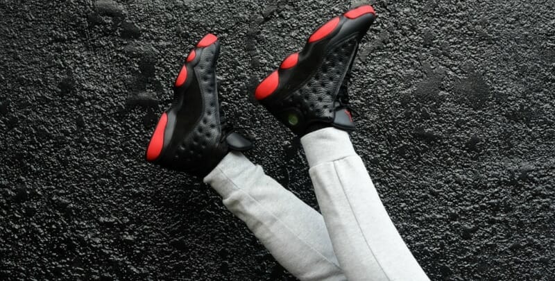 Nike Air Jordan 13 Retro Black Gym Red