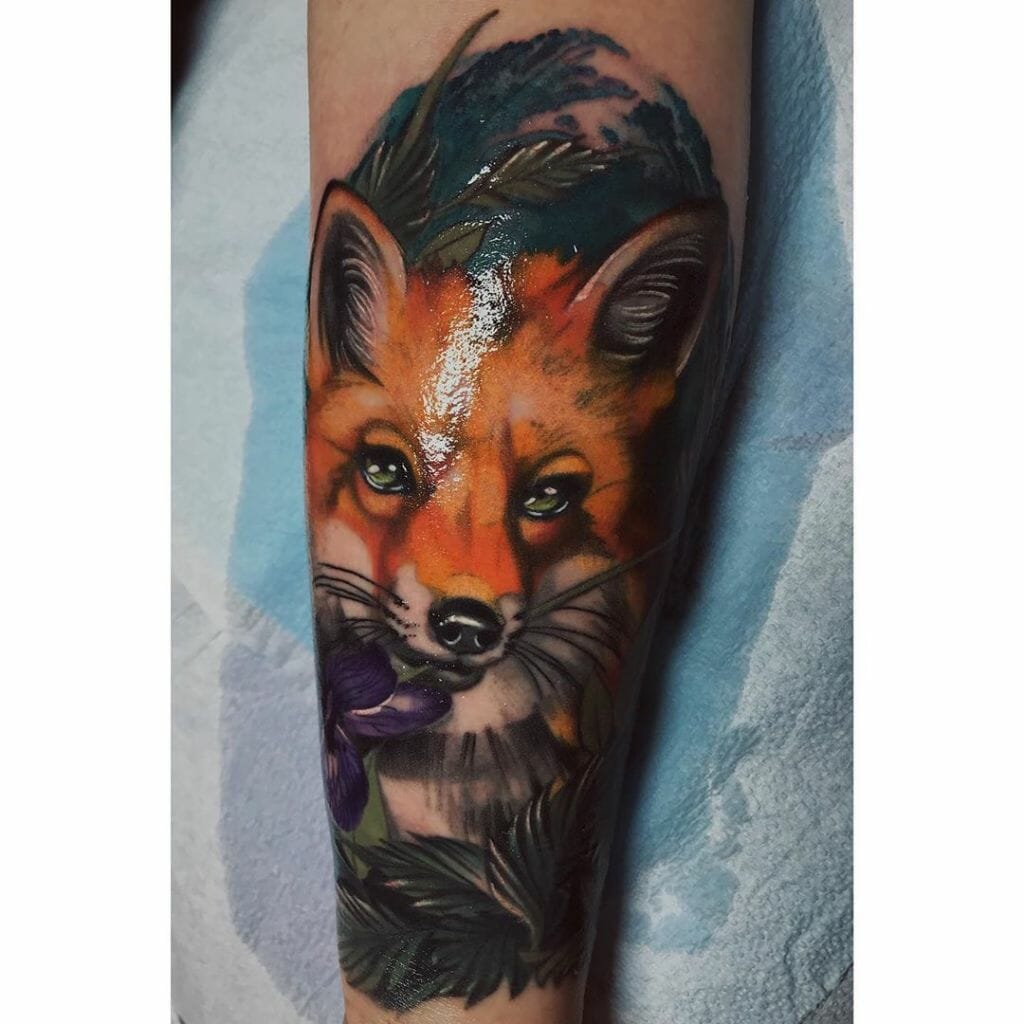 1 Sleeve fox tattoo designs Outsons