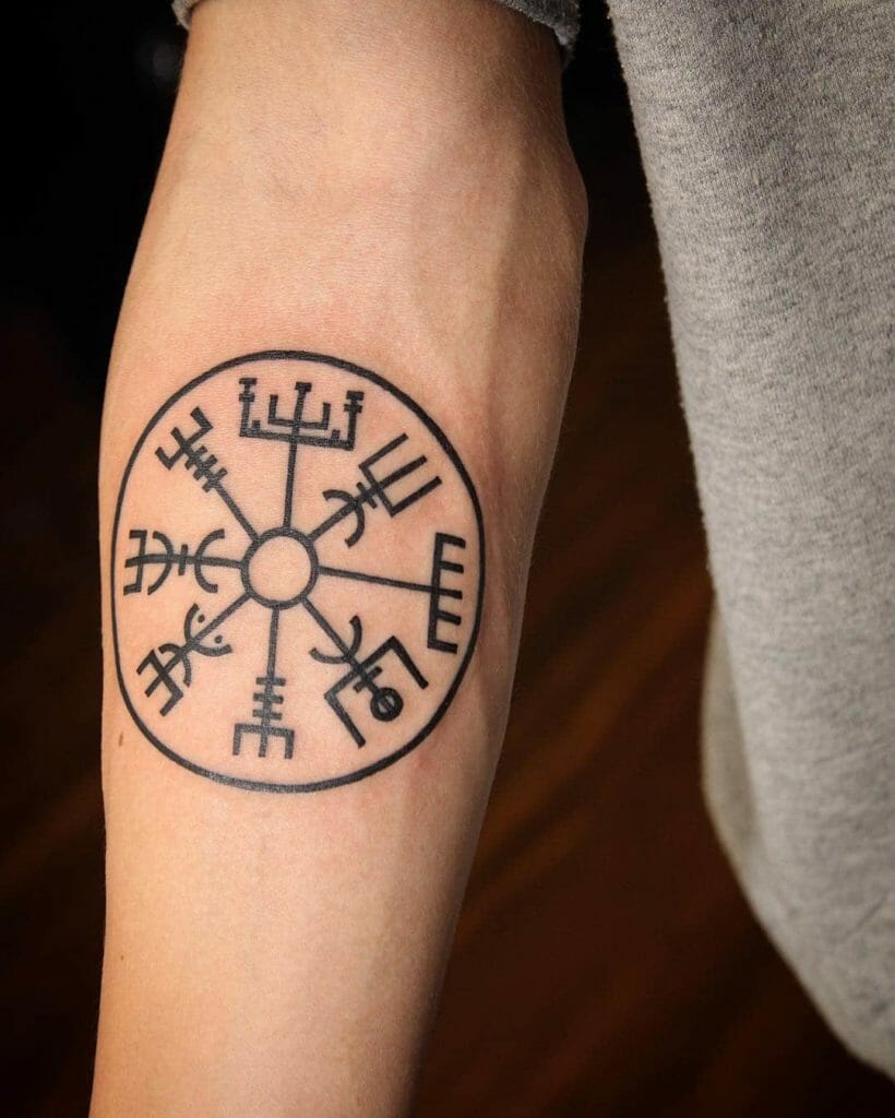 tattoo compass viking designs outsons need