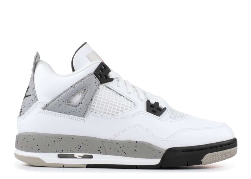 Pairs of Nike Air Jordan 4 OG White Cement