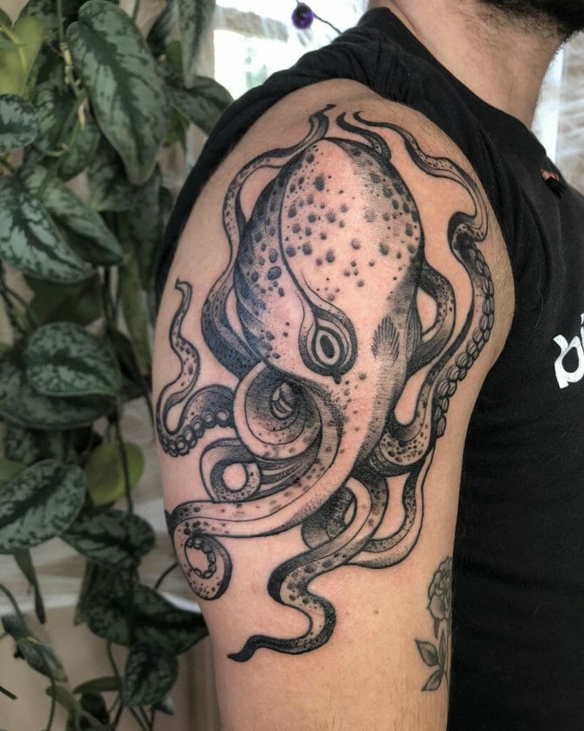 Amazing tattoo octopus Outsons