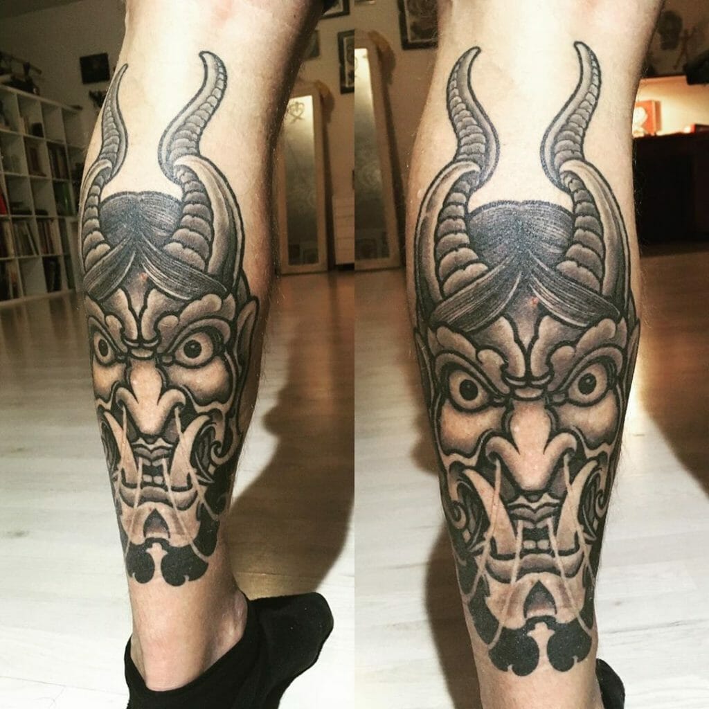 Calf tattoo Outsons