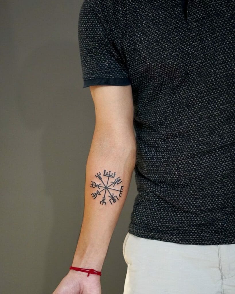 Viking Compass Tattoo