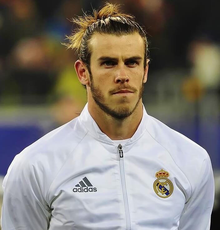 Gareth Bale Messy Blonde Haircuts