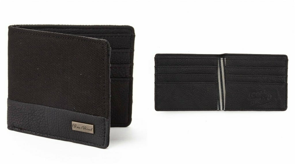 Icon Brand Wallet in Canvas Mix