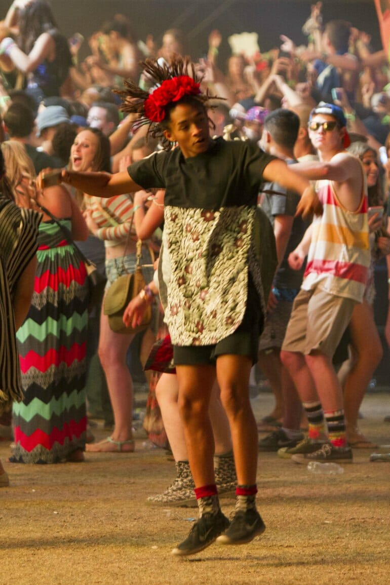 Jaden-Smith-Coachella-festival-shorts-floral