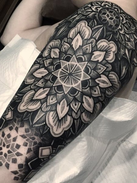Mandala Half Sleeve Tattoo2 Outsons