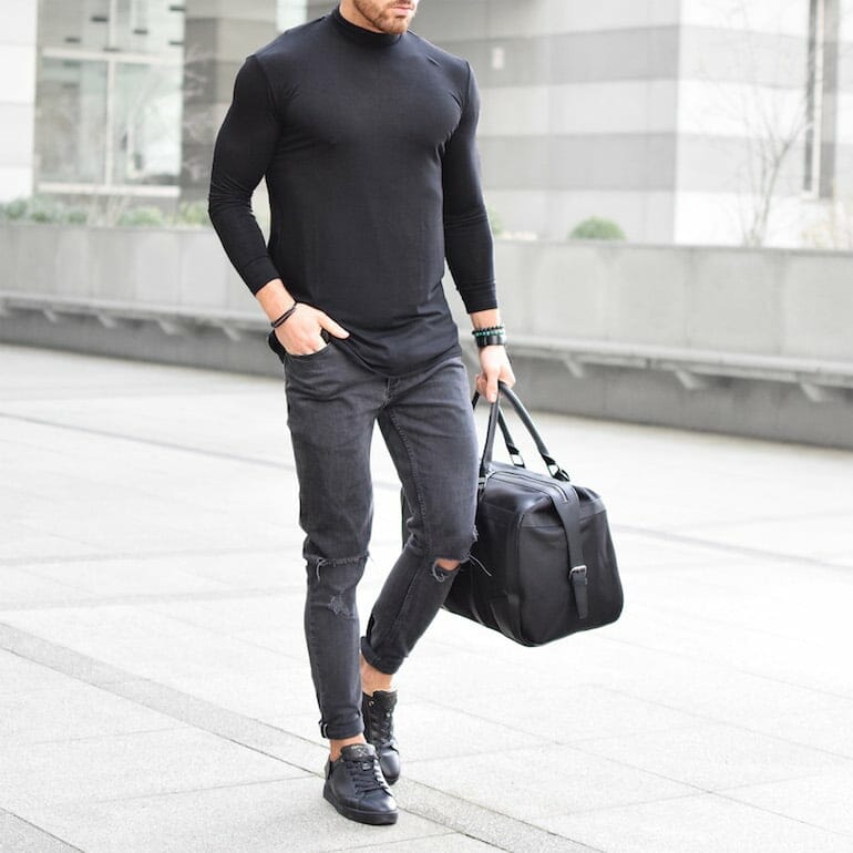 Mens-Holdall-Luggage-Bag-Fashion-Style