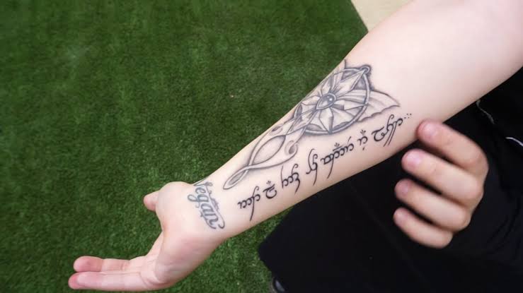 101 Best Lord Of The Rings Tattoos You Will Love! - Outsons