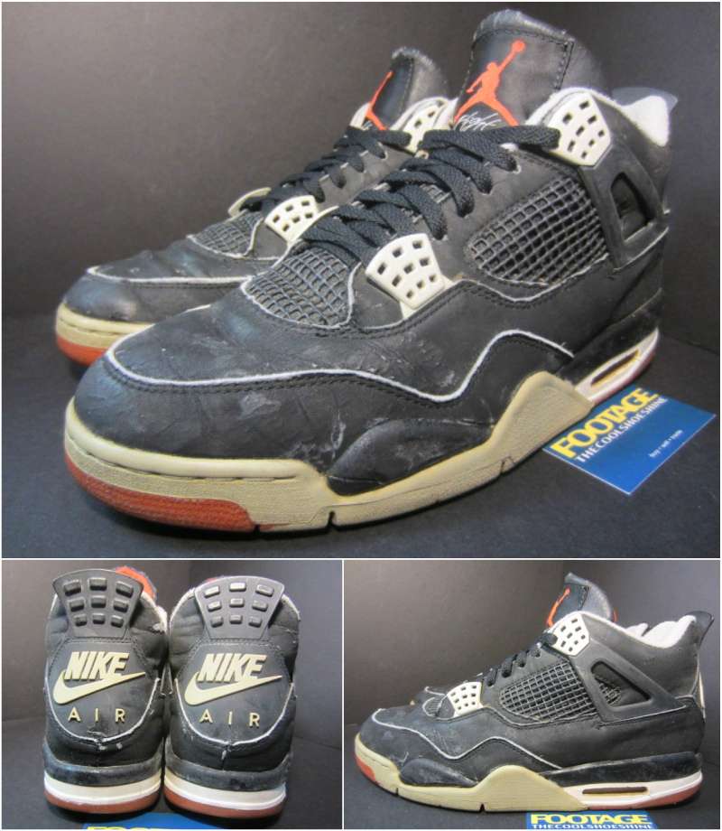 Nike Air Jordan 4 bred 1989