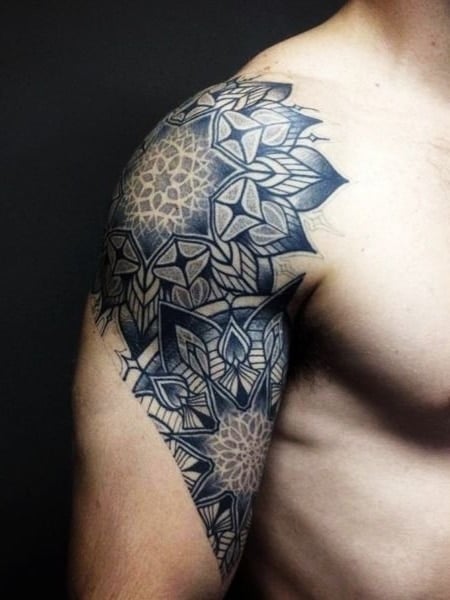 Shoulder Tattoo for men Outsons