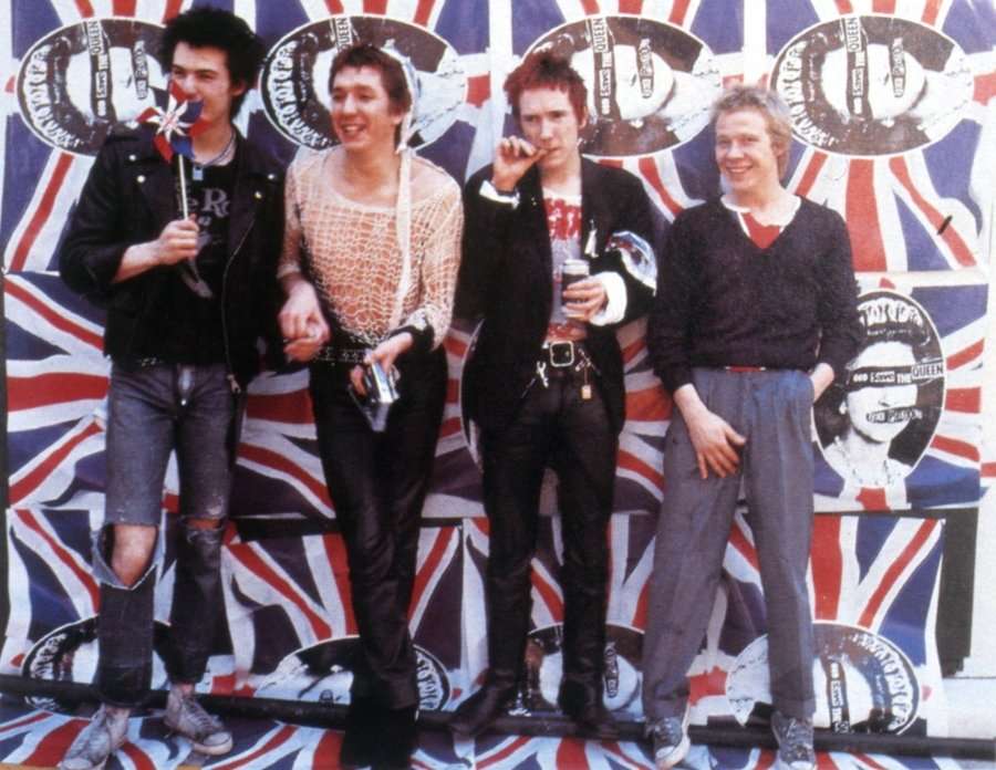 The Sex Pistols wearing Chucks