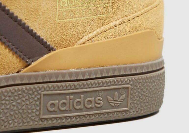 adidas busenitz wheat heel close up
