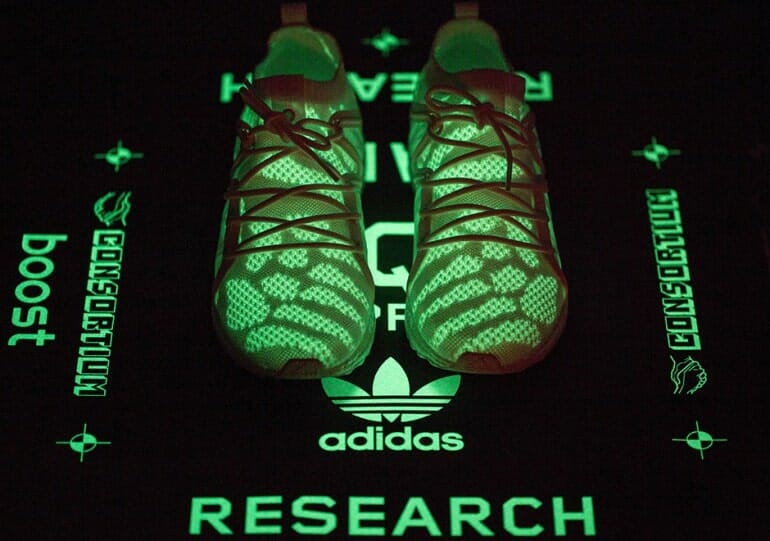 bait x adidas glow in the dark
