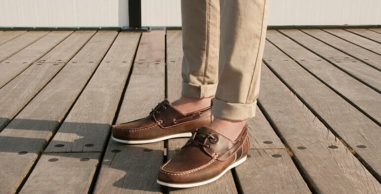 brown boat shoes mens summer