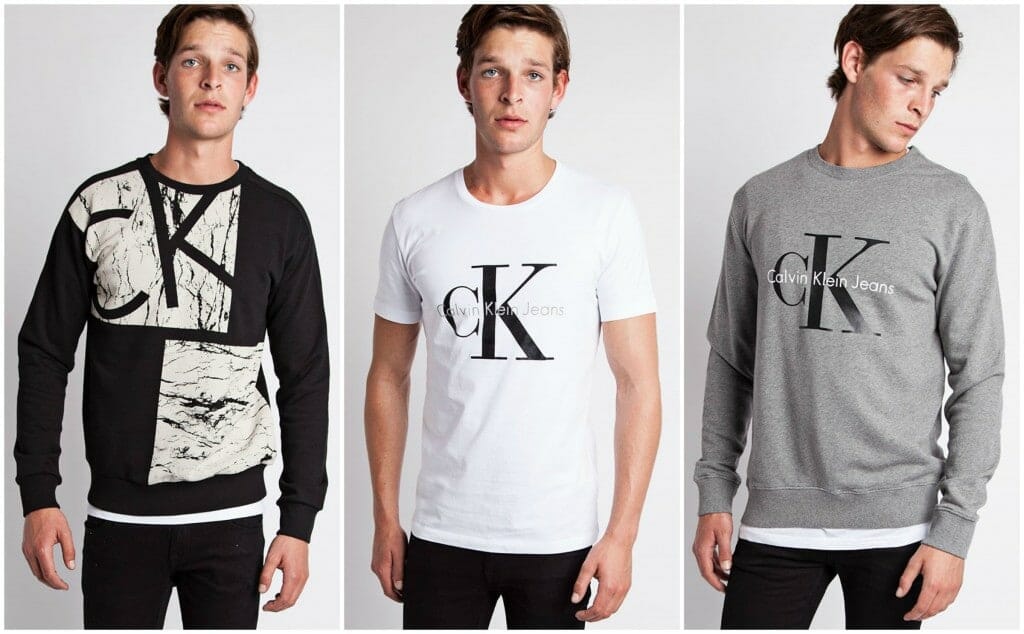 Calvin Klein Jay Printed Sweatshirt Black | Calvin Klein Jeans Classic T-shirt White | Calvin Klein Jeans <a href=