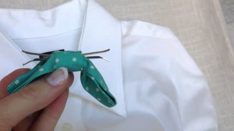 clip on green bow tie style