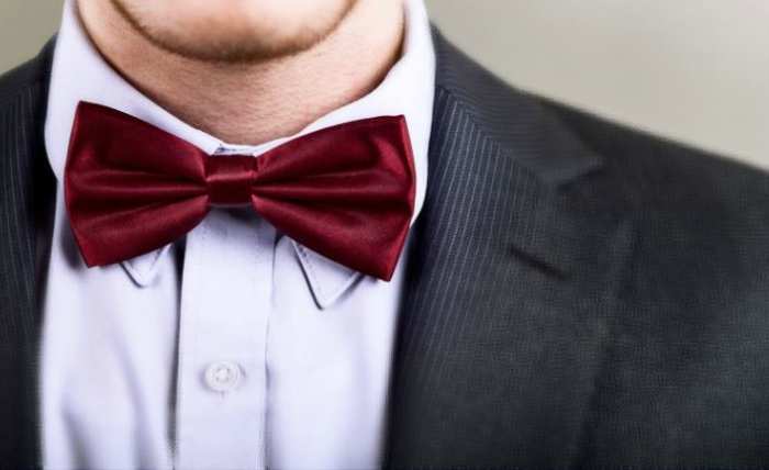how to wear a bow tie colour