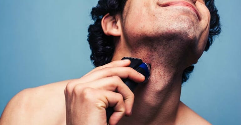 mens shaving irritation