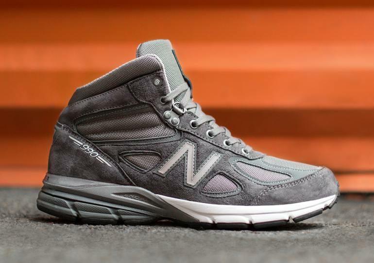 new balance 990v4 sneakerboot grey product