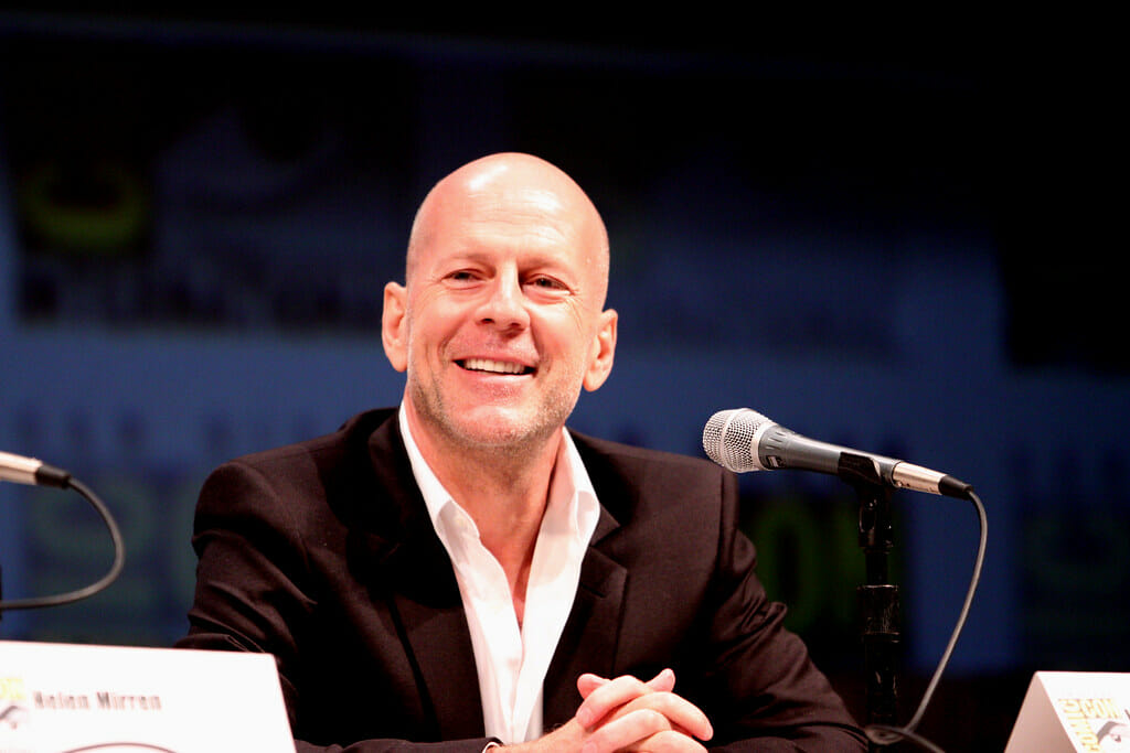 Bruce Willis Bald