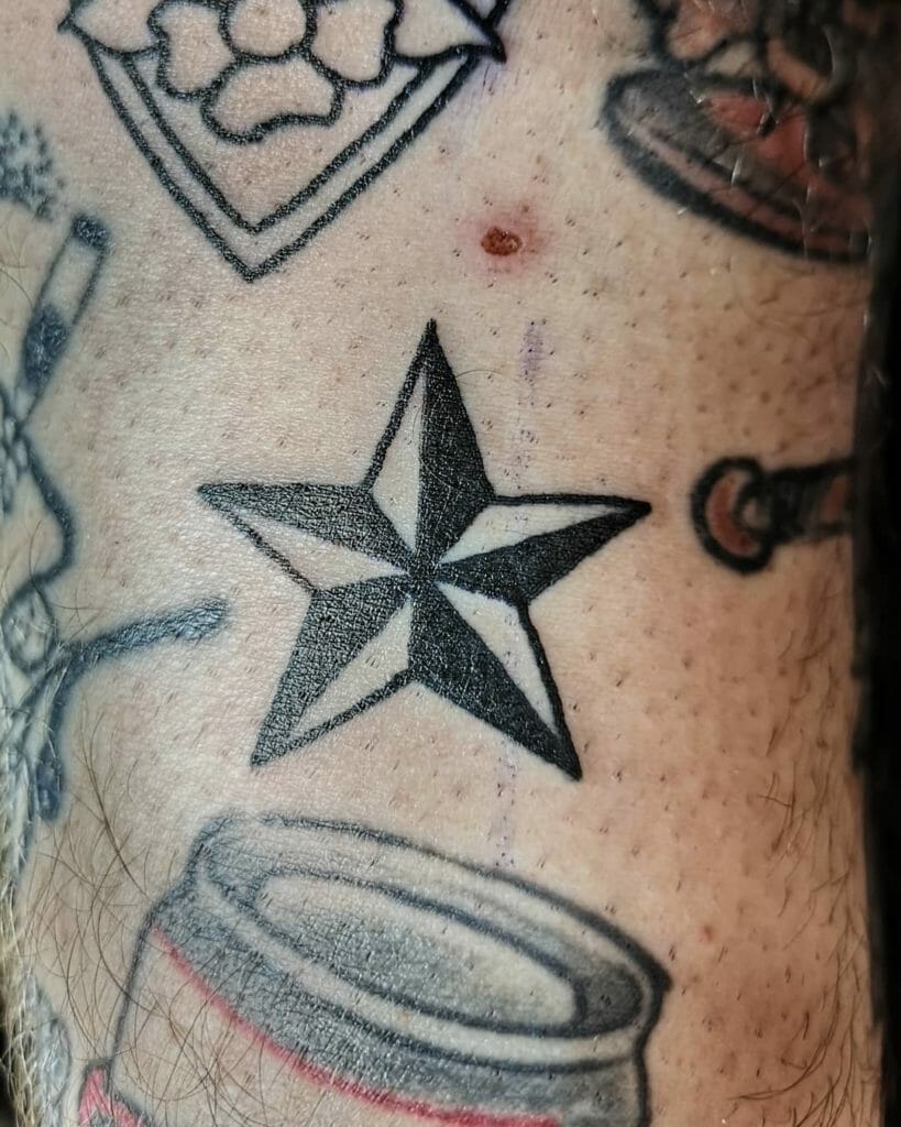 nautical star tattoo