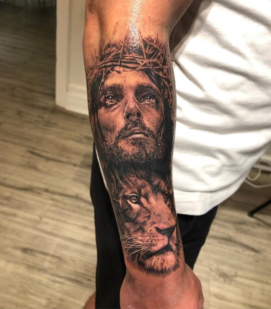101 Amazing Jesus Tattoos You Need To See Outsons Men S Fashion Tips And Style Guide For 2020