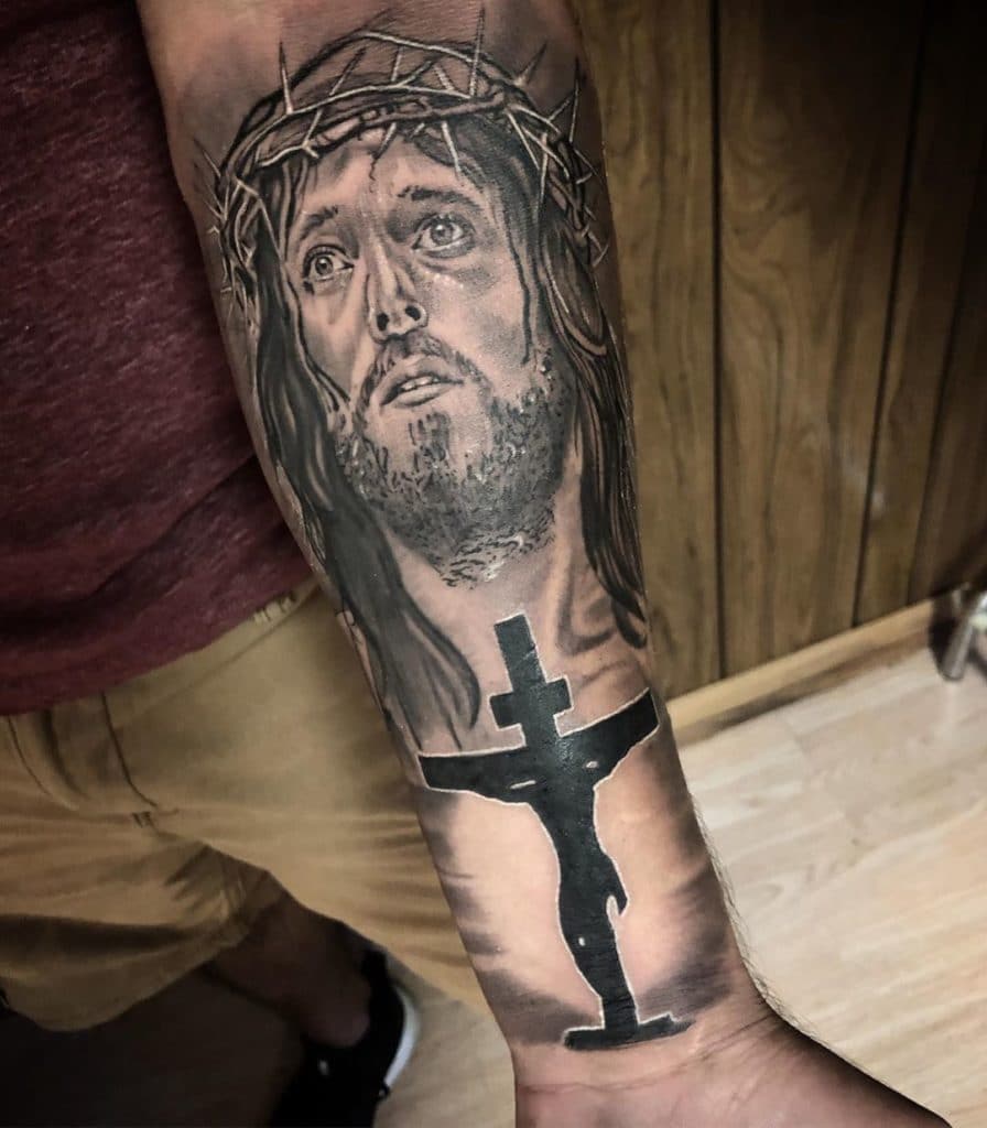 101 Best Jesus Tattoos You Need To See! - Outsons