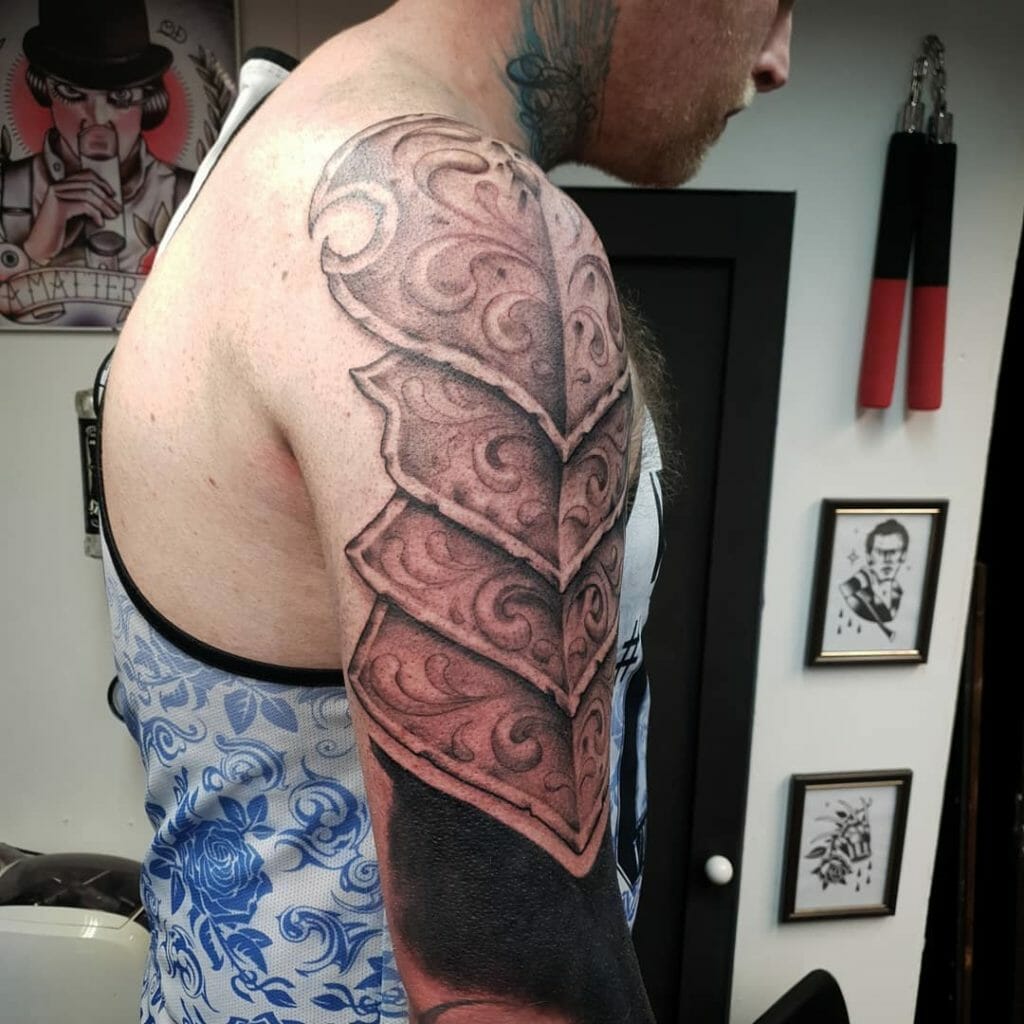 armor tattoo