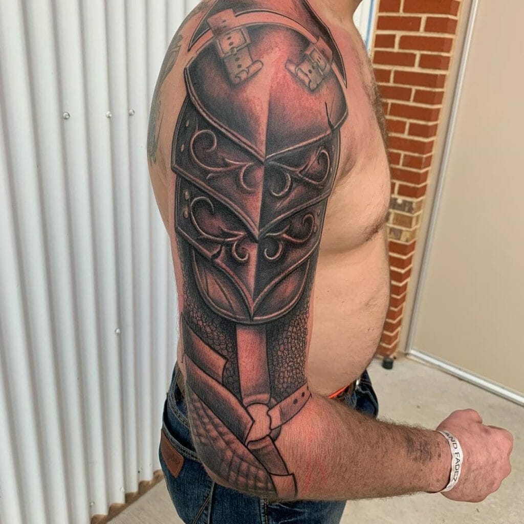 armor tattoo