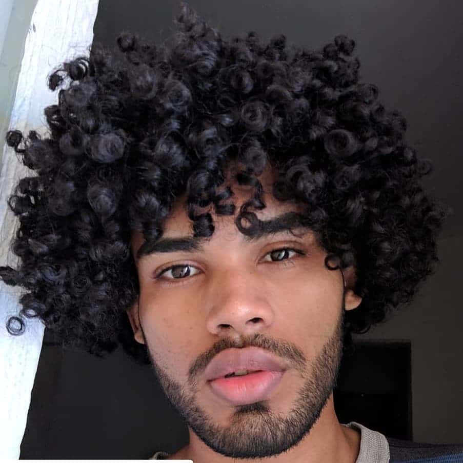 Curly Hairstyles for Men 