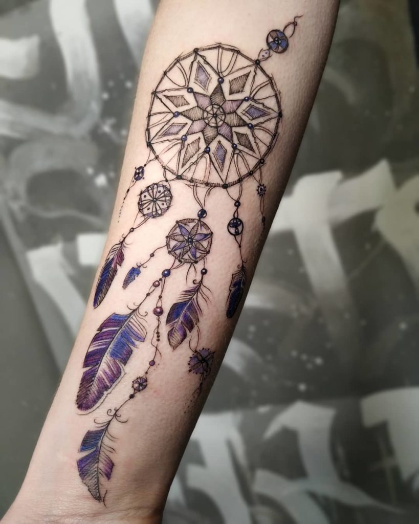 101 Best Dreamcatcher Tattoo Designs You Need to See! - Outsons