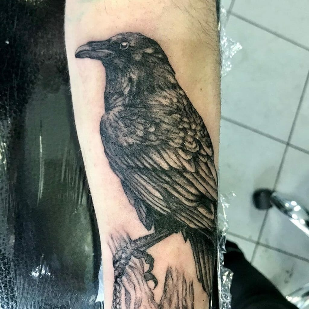 crow tattoo