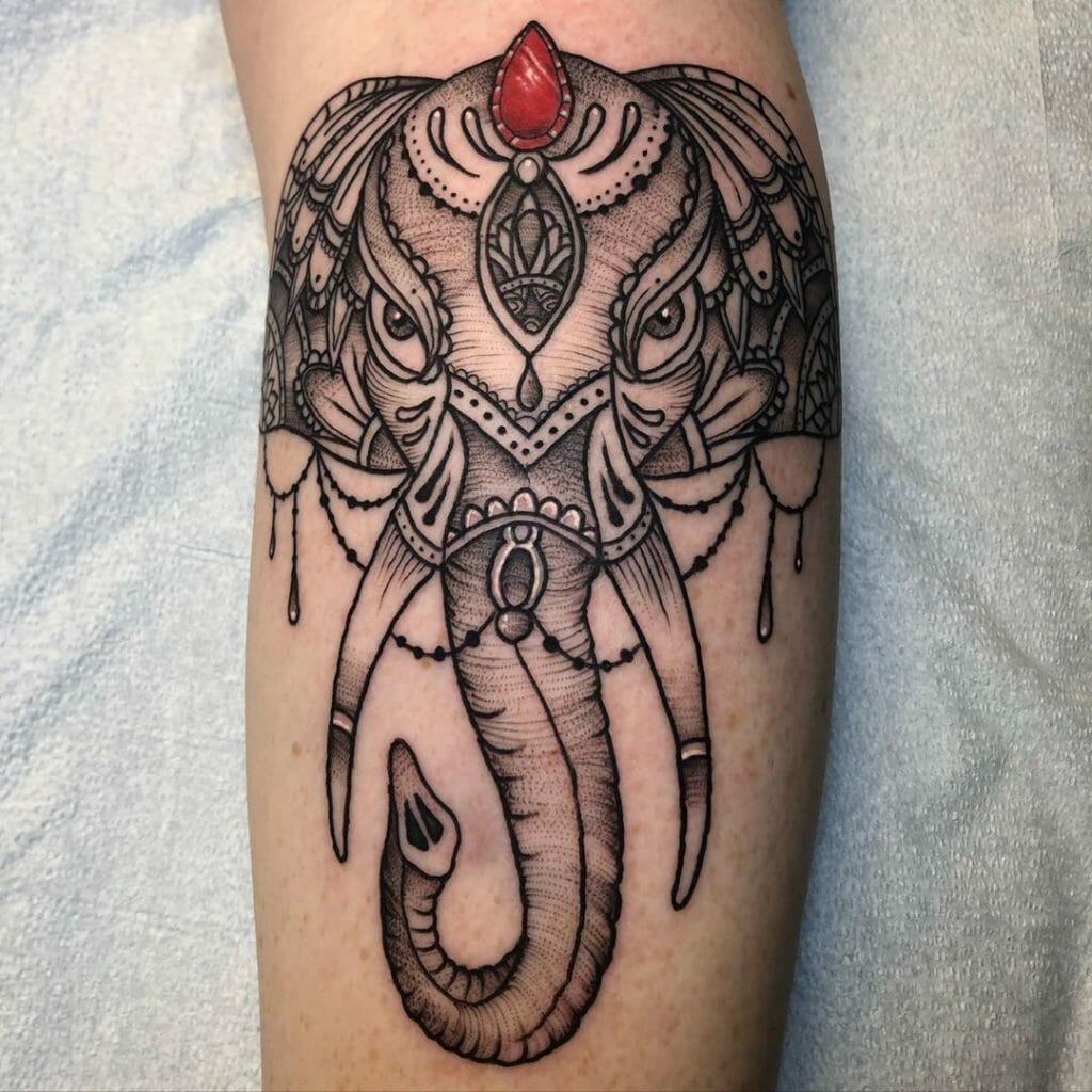 elephant tattoo