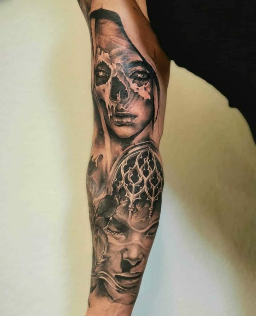 wrist sleeve tattoos