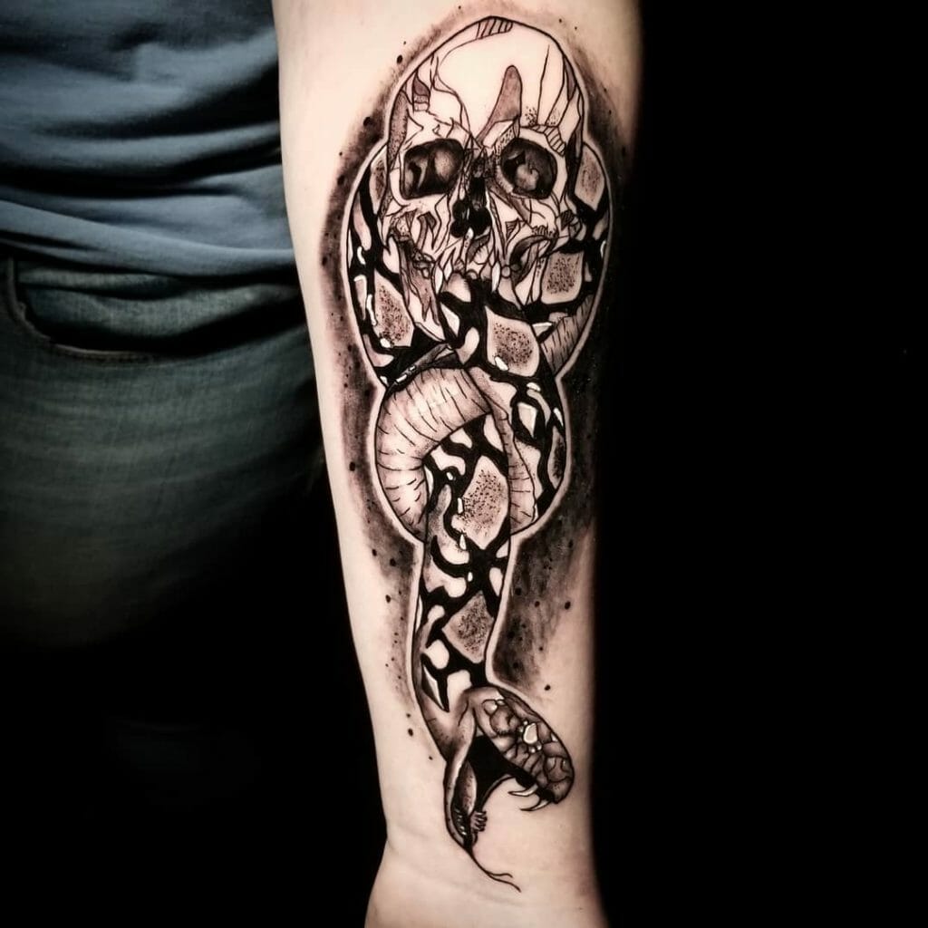 101 Best Dark Mark Tattoo Designs You Need To See! - Outsons
