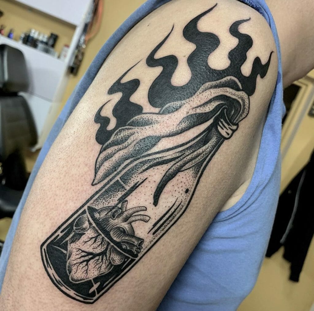 dotwork tattoo