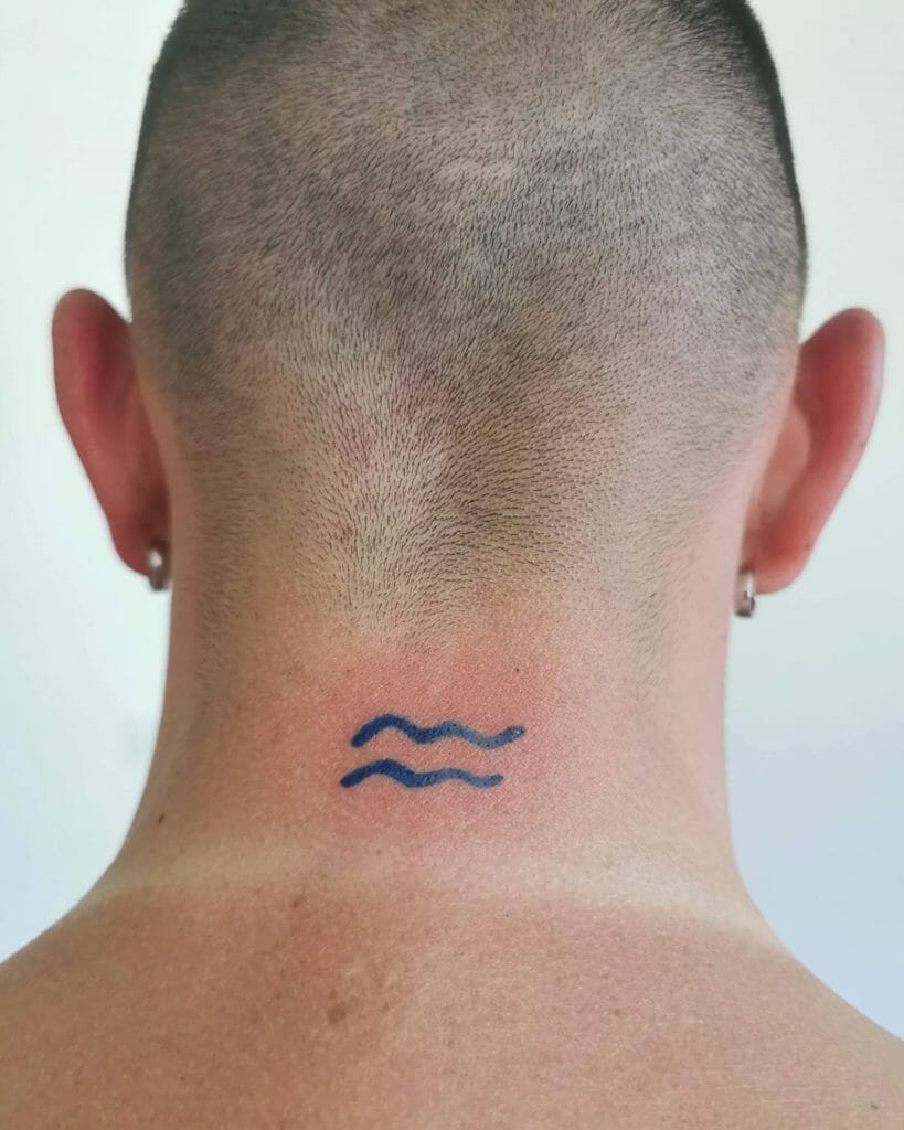 Amazing Aquarius Tattoo