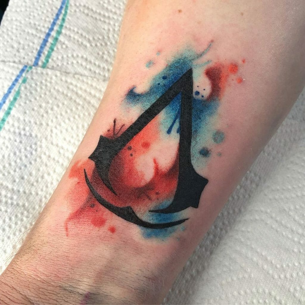 Assassins creed logo tattoodo for guys Outsons