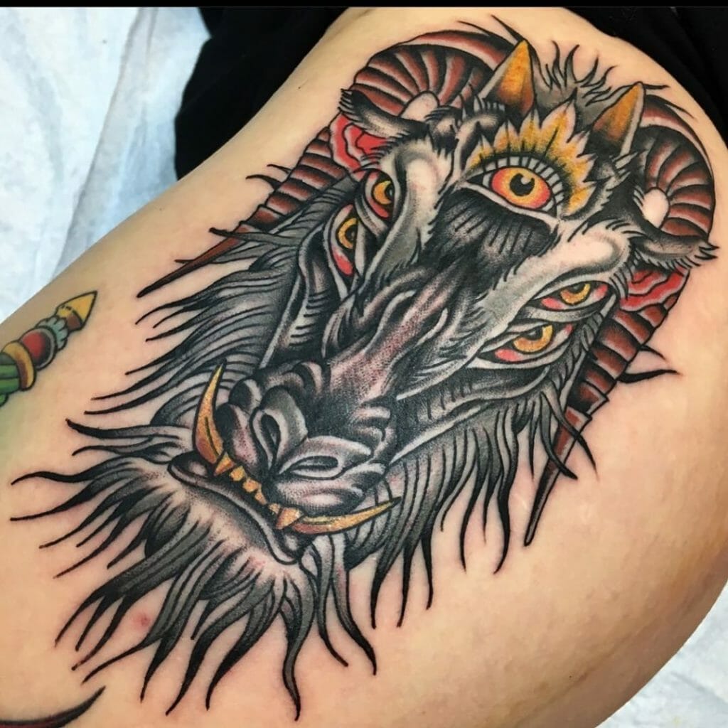 Baphomet tattoo2 Outsons