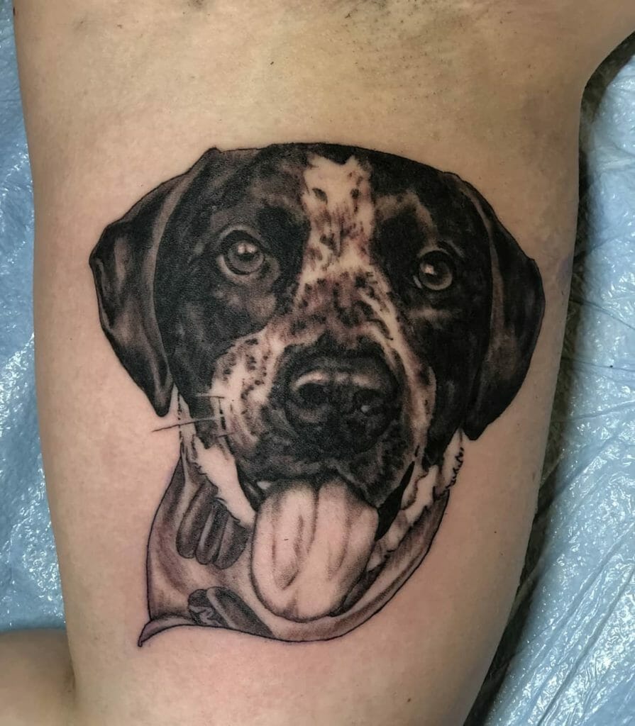 Black dog tattoo designs Outsons