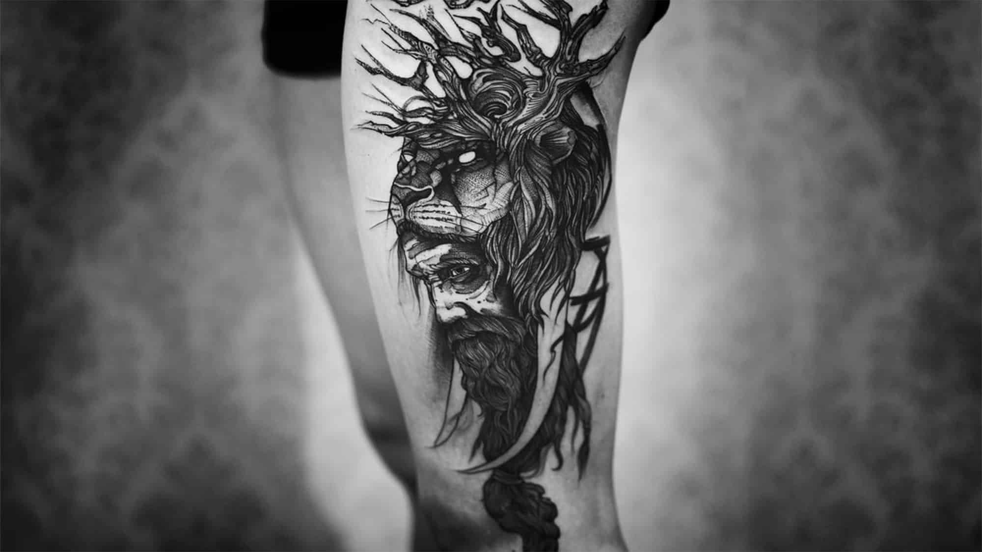 File:Dragon blackwork tattoo.jpg - Wikimedia Commons