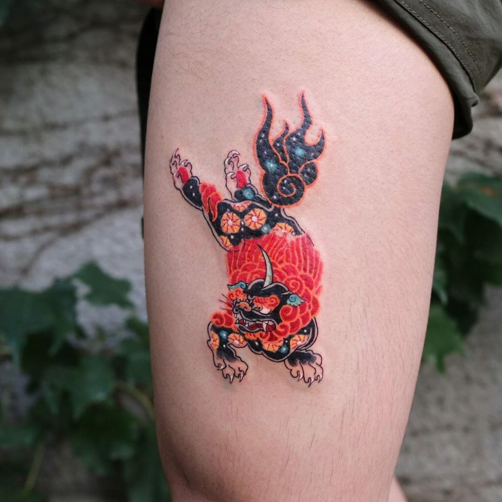 101 Amazing Foo Dog Tattoo Ideas You Need to See! - Outsons