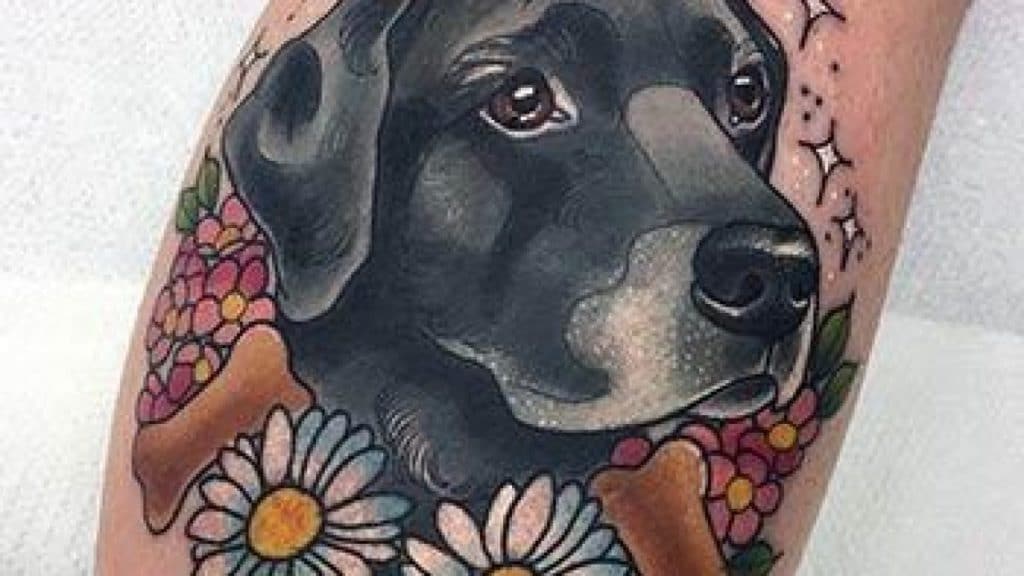Creative Dog Tattoos You Will Love