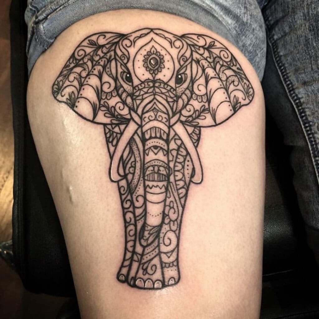 Elephant tattoo2 Outsons