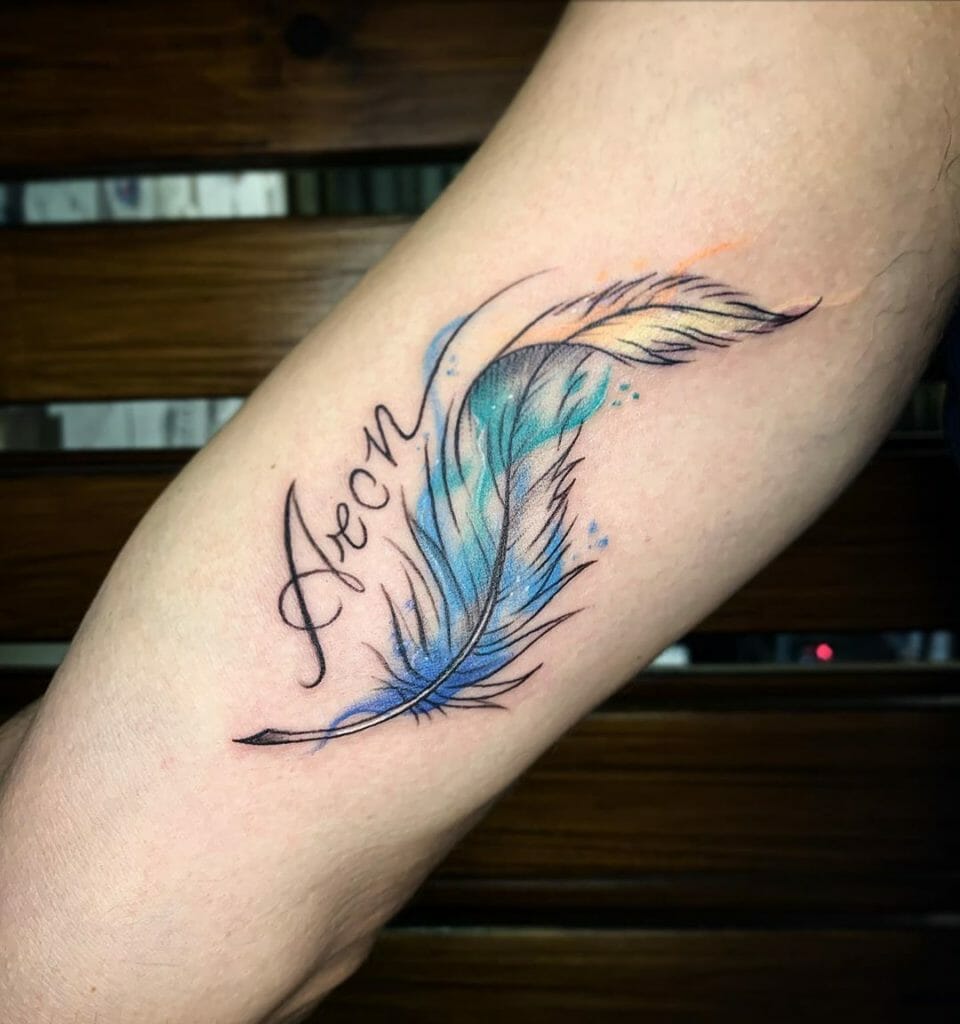 Feather tattoo3