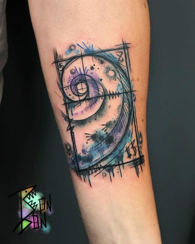 Fibonacci Spiral tattoo ideas