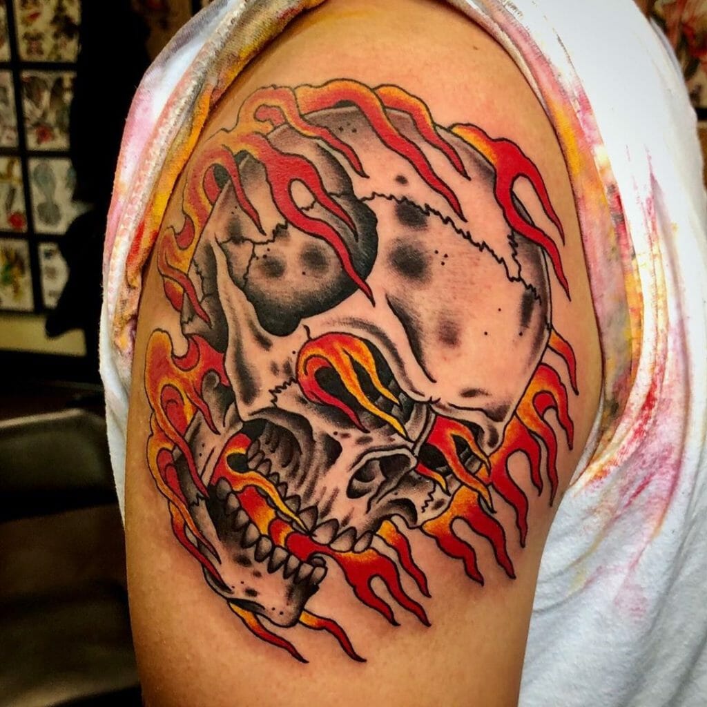 Flame tattoos1