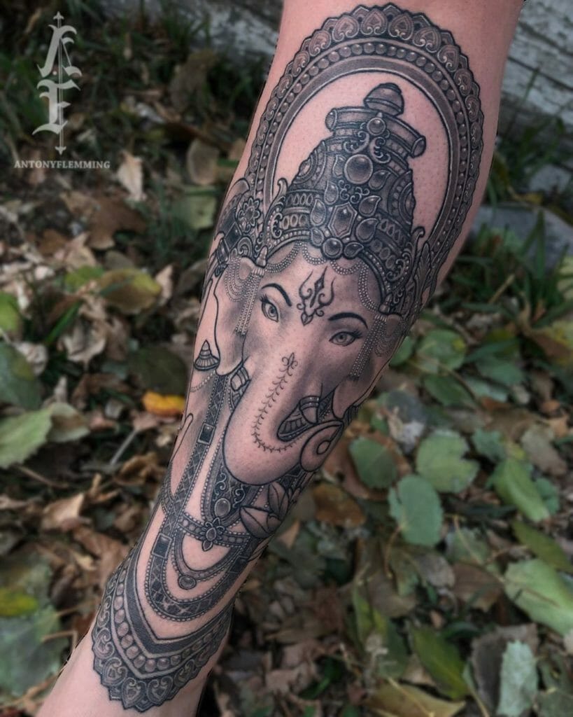 Ganesh tattoo