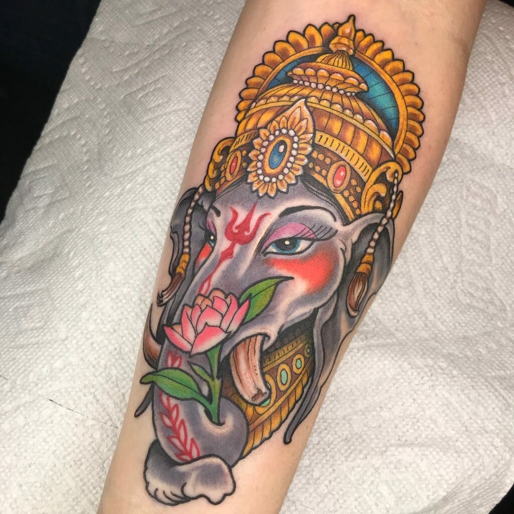 Ganesha amazing tattoo